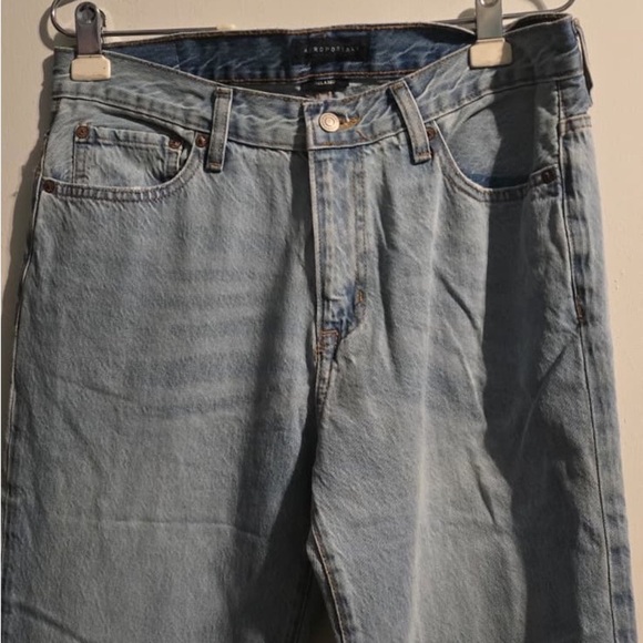 Aeropostale Light Blue Straight Leg Jeans - Picture 9 of 15